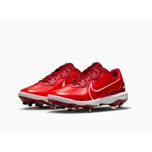 Nike Men Soccer Shoes Alpha‎ Huarache 4 Varsity Low DJ6516-616 Red Size 16